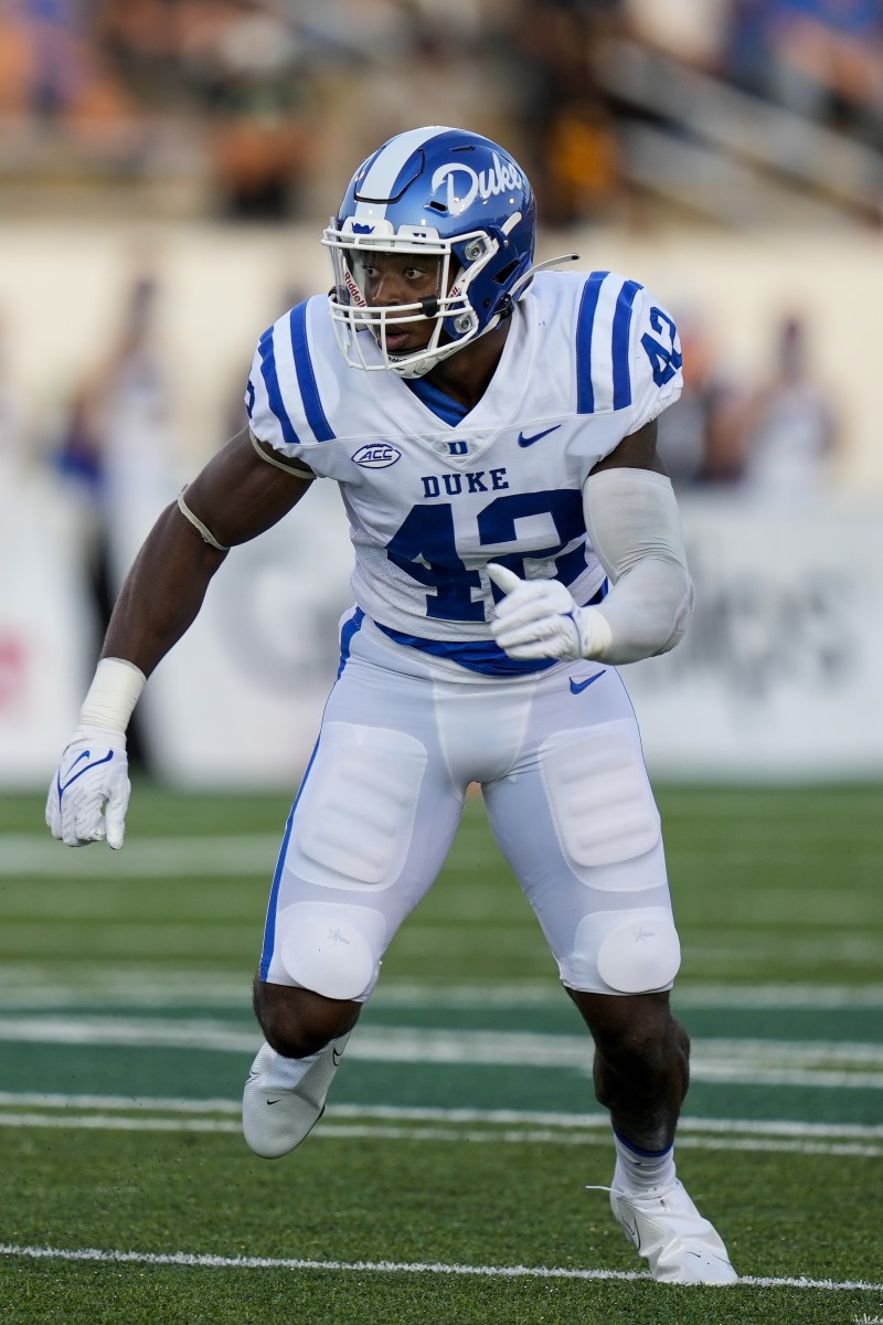 Duke Linebacker Shaka Heyward